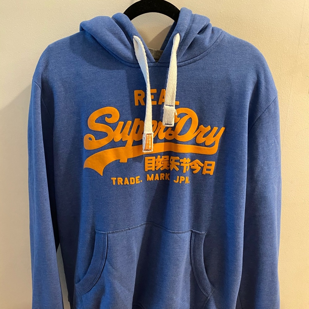 Super Dry Blue Hoodie